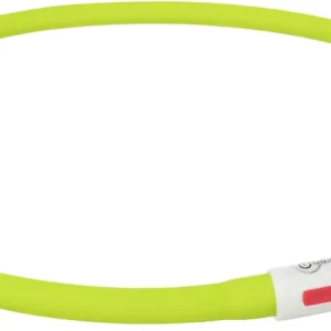 TRIXIE Leuchtring Silikon USB XS-XL 70 Centimeter grau Beliebt
